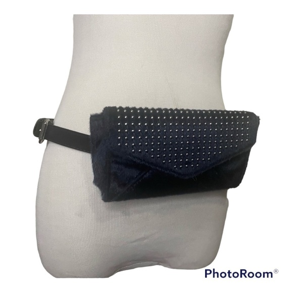 Mossimo Supply Co. Accessories - Mossimo velvet studded hip belt purse